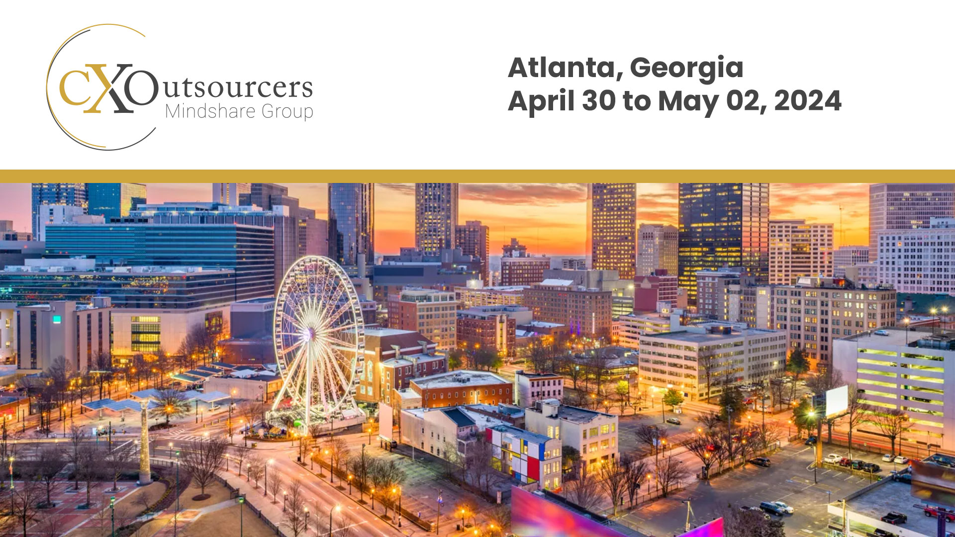 CxOutsourcers Mindshare Event Ticket 2024
